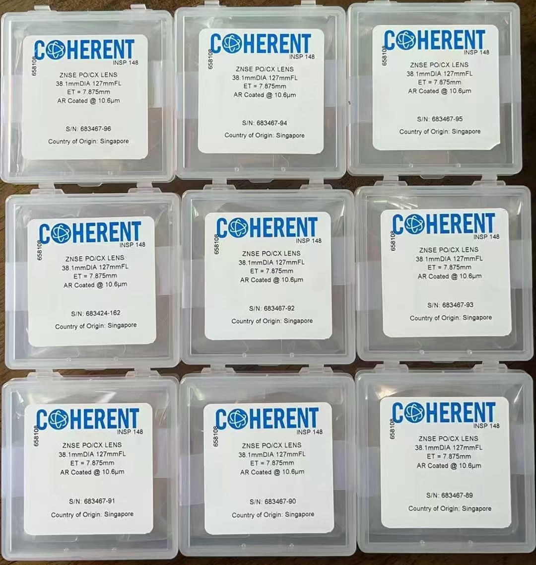 Lazer sistemleriniz için en yüksek kaliteli Coherent lens modellerini inceleyin.